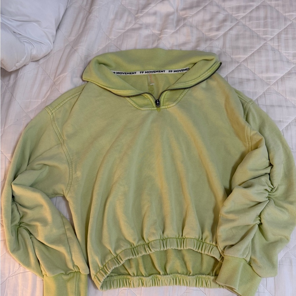 FP Movement Quarter Zip Cropped